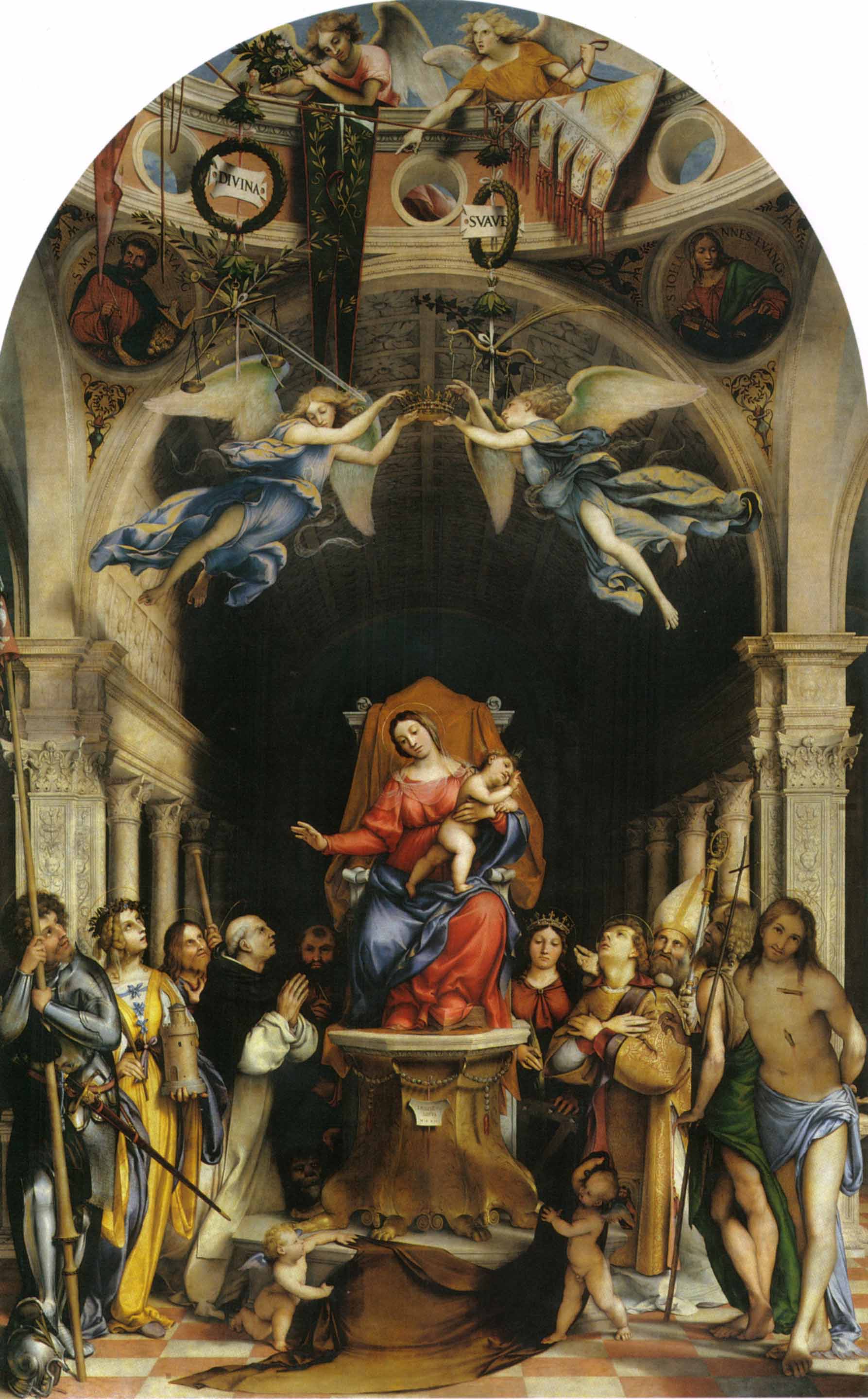 Lorenzo Lotto Martinengo Altarpiece
